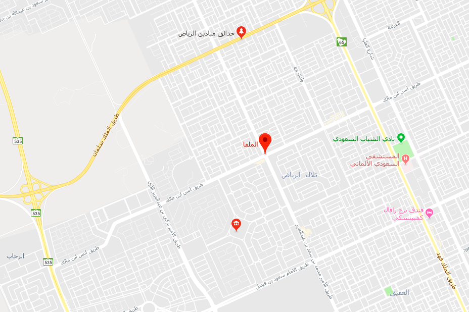 حي الملقا الرياض خريطة