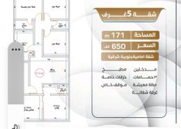 شقة - 5 غرف نوم - 3 حمامات for للبيع in النعيم - جدة - مكة المكرمة